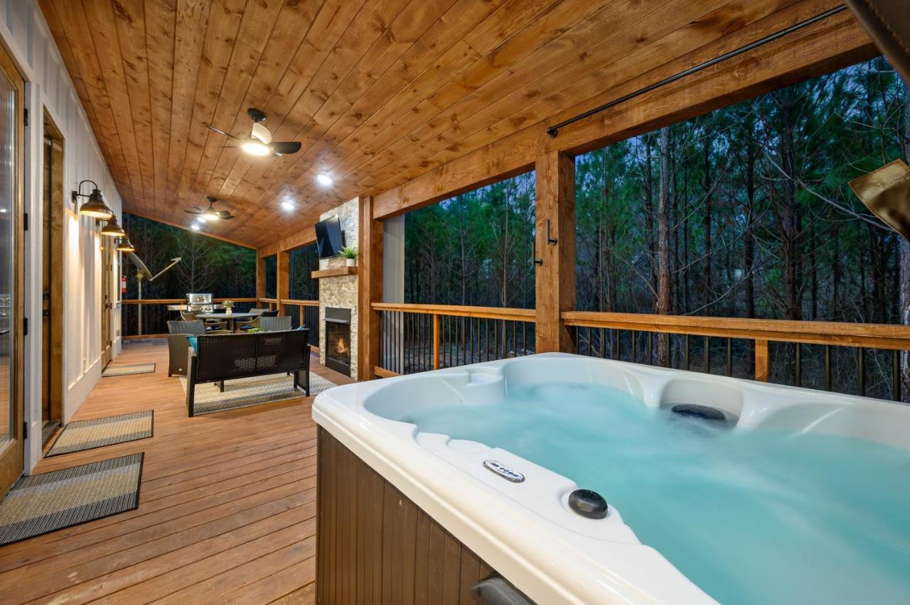 布罗肯鲍Bella Luna Cabin - Cozy Farmhouse Cabin, Private Deck, Swing Set, Fire Pit, Hot Tub别墅 外观 照片