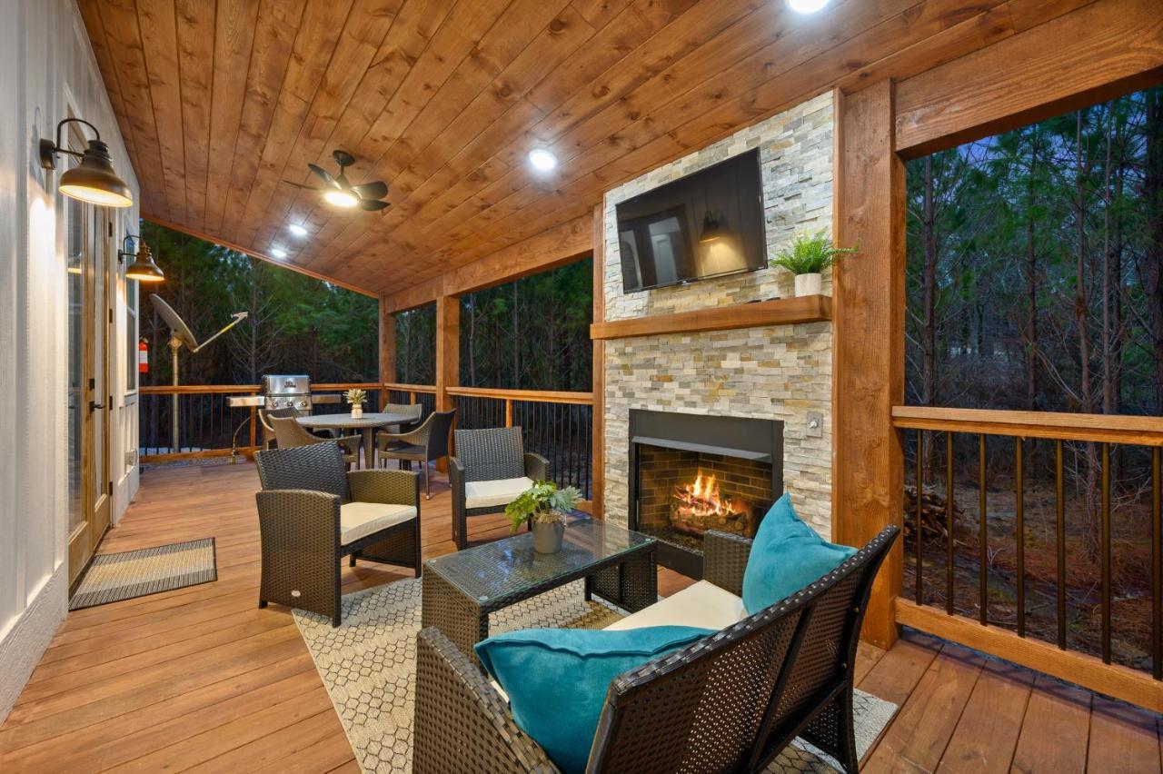 布罗肯鲍Bella Luna Cabin - Cozy Farmhouse Cabin, Private Deck, Swing Set, Fire Pit, Hot Tub别墅 外观 照片